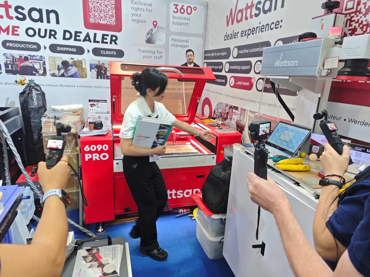Стенд Wattsan на выставке Canton Fair