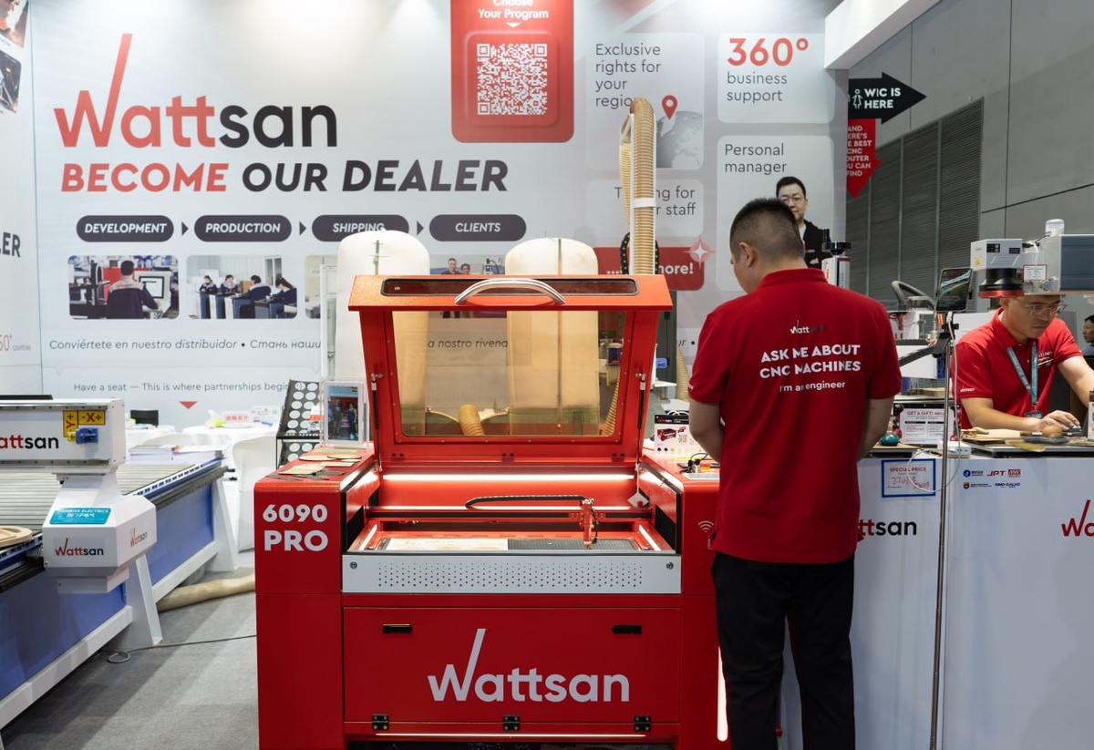 Wattsan на выставке Sign China