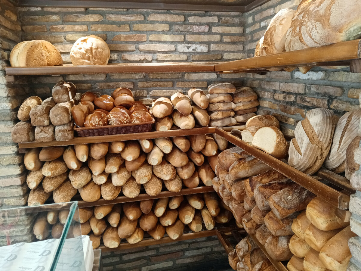 В греческой пекарне (все фото автора) 