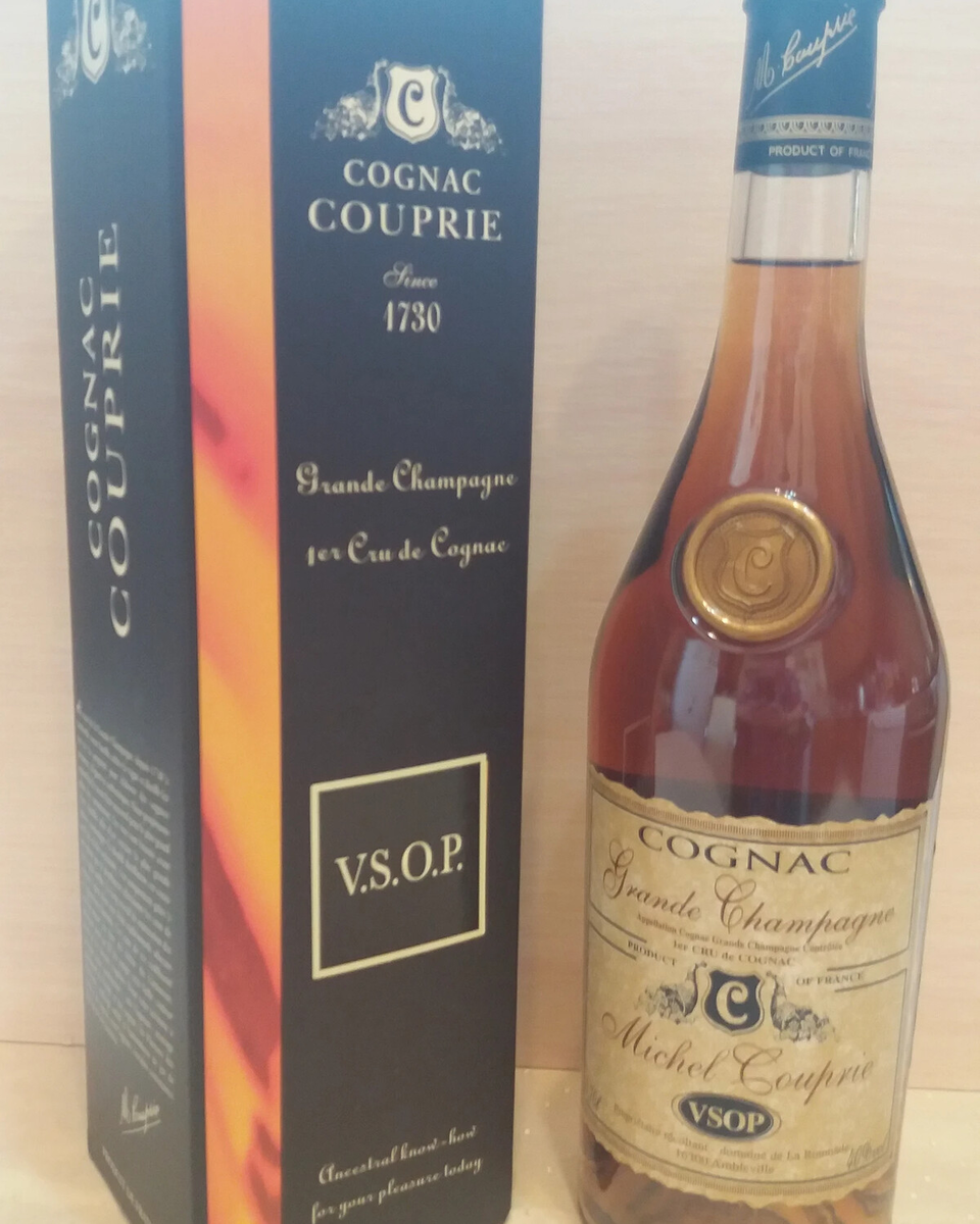Французский коньяк Michel Couprie VSOP, предыдущий релиз Couprie-отца