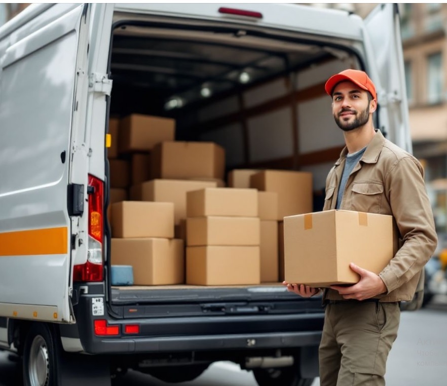 В одном грузовике разные товары
