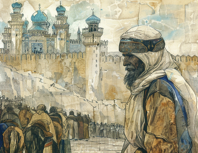 Фотоколлаж автора. Афанасий Никитин.