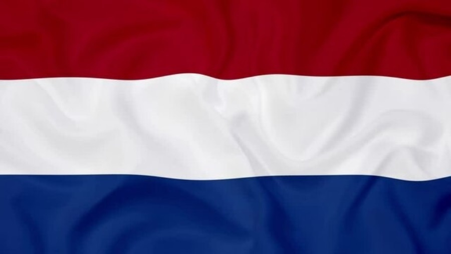 Флаг Нидерланды – чемпиона ЕВРО-1988, выигравшей в финале у сборной СССР со счётом 2:0