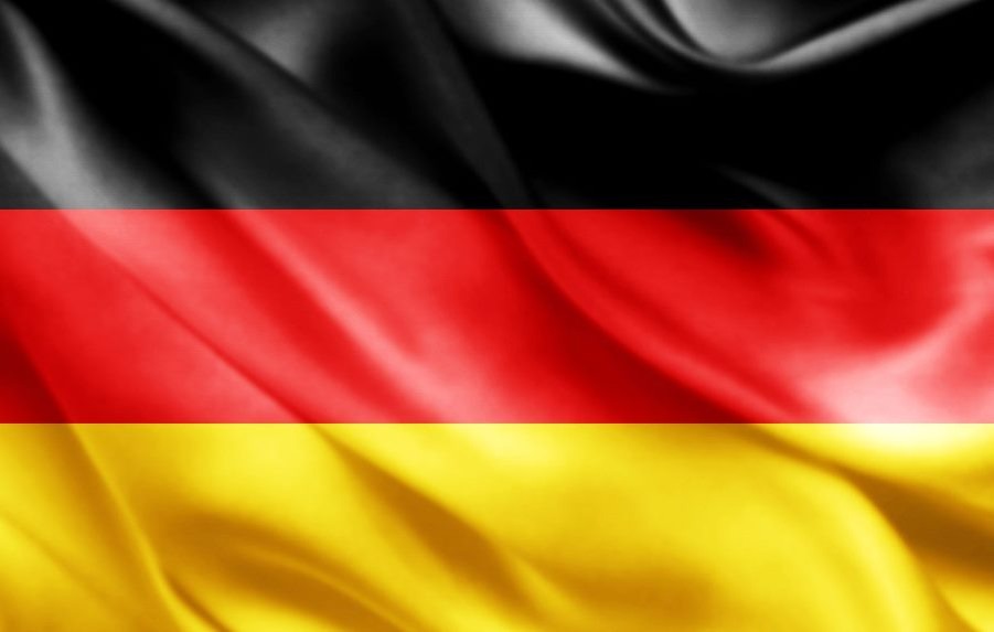 Флаг Германии – чемпиона ЕВРО-1996, выигравшей в финале у Чехии со счётом 2:1, дополнительное время, золотой гол