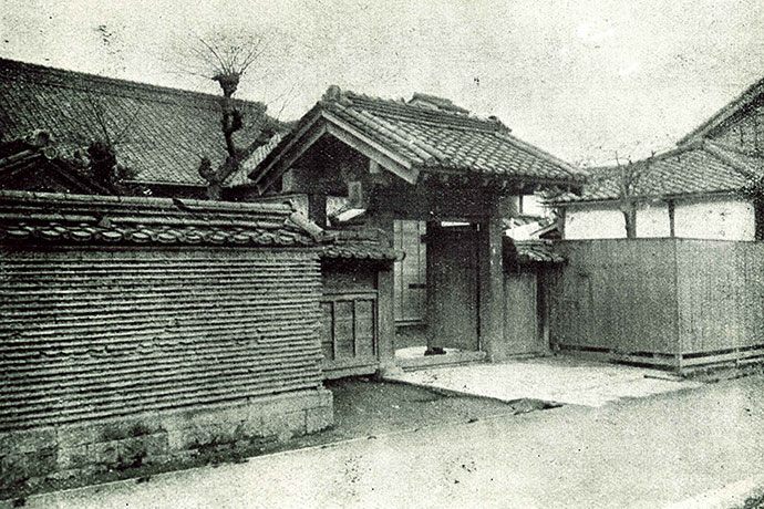 Храм Эйшо-дзи - первый Додзё Кодокан. 1882 год.