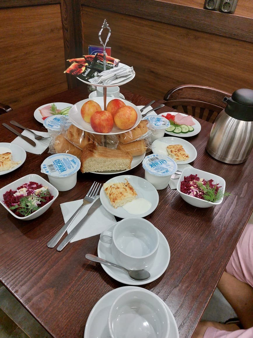 еще один вариант сервировки 