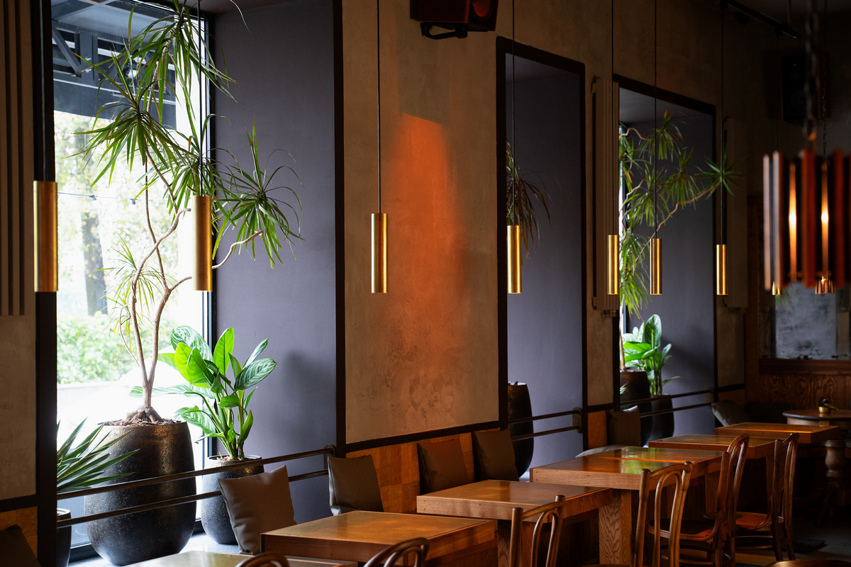 Азиатское бистро ЦЕЙЛОН в Нижнем Новгороде. Озеленение выполнено живизелено.рф. Фото Людмила Вавилова для redlily.ru и журнала REDLILY. ЦВЕТЫ В ЖИЗНИ