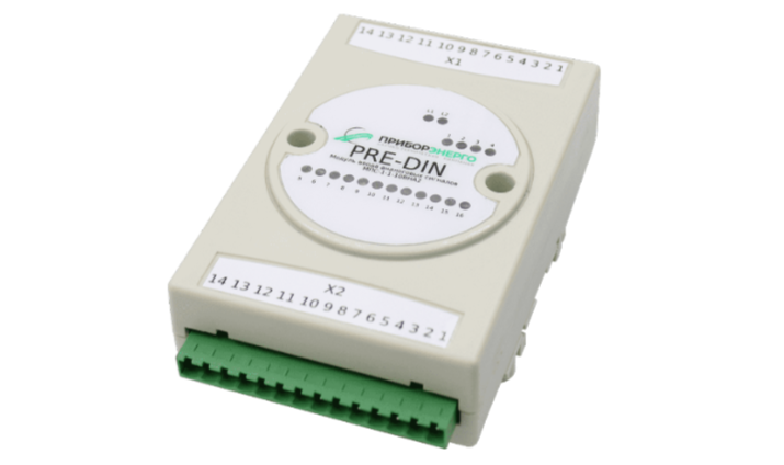 Рис. 1 - Пример модуля ввода-вывода модели PRE-DIN