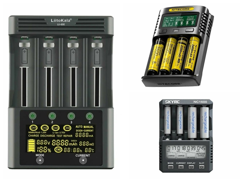 Зарядное устройство для батареек