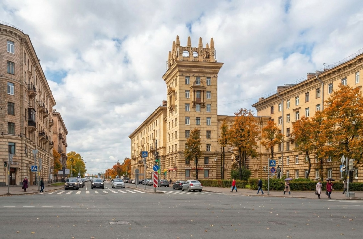 Проспект Стачек славится парадными сталинками. Фото: Мир Квартир