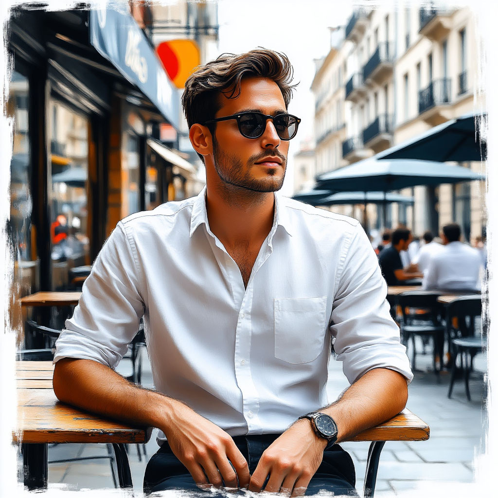 Рисунок создан с помощью ИИ Леонардо:)