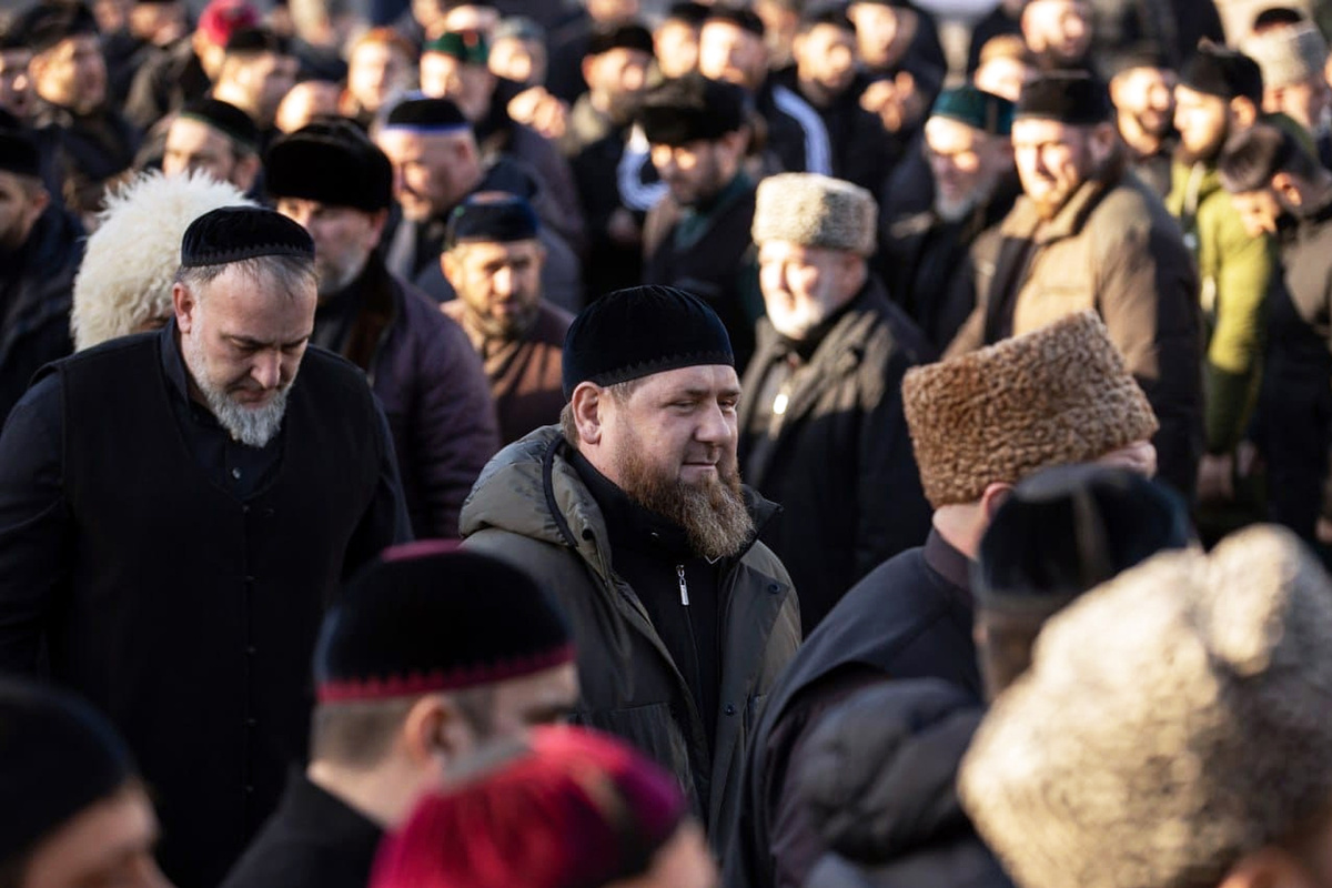 Рамзан Кадыров участвует в зикре