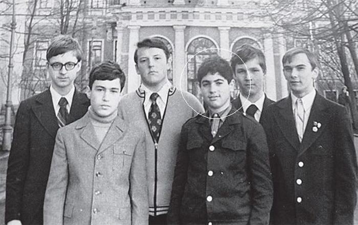 Молодой Гриша Перельман.