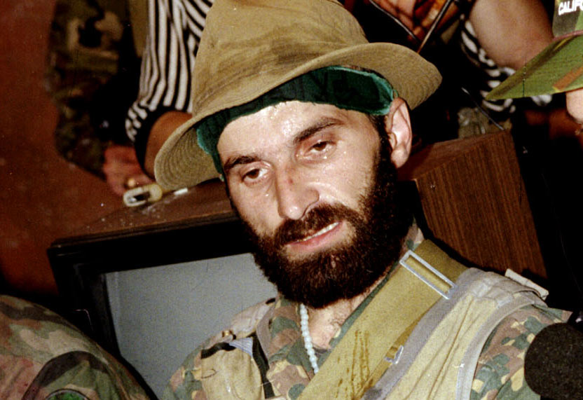 Сюда попадает Шамиль Басаев. который руководил частично нападением на Дагестан в 1999-м