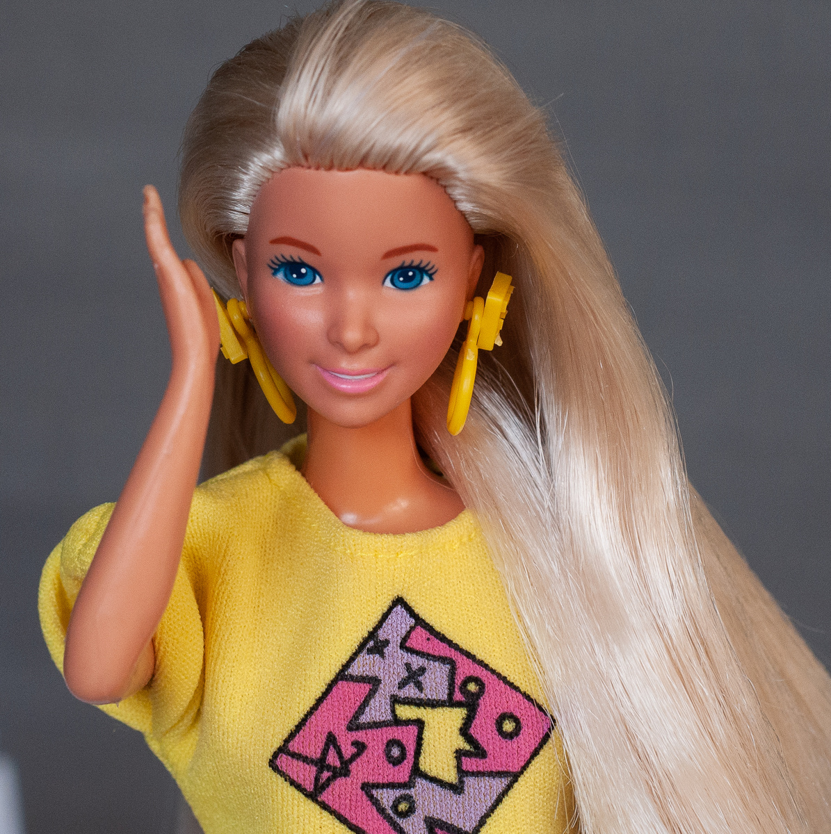 Кукла на молде Джаззи. Гибрид на взрослом теле.