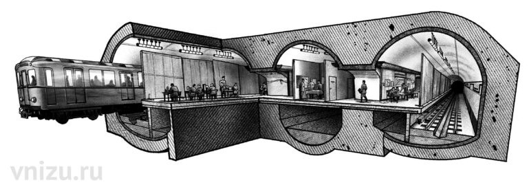 Временный КП Ставки на «Кировской». Художественная реконструкция Анастасии Зотовой.