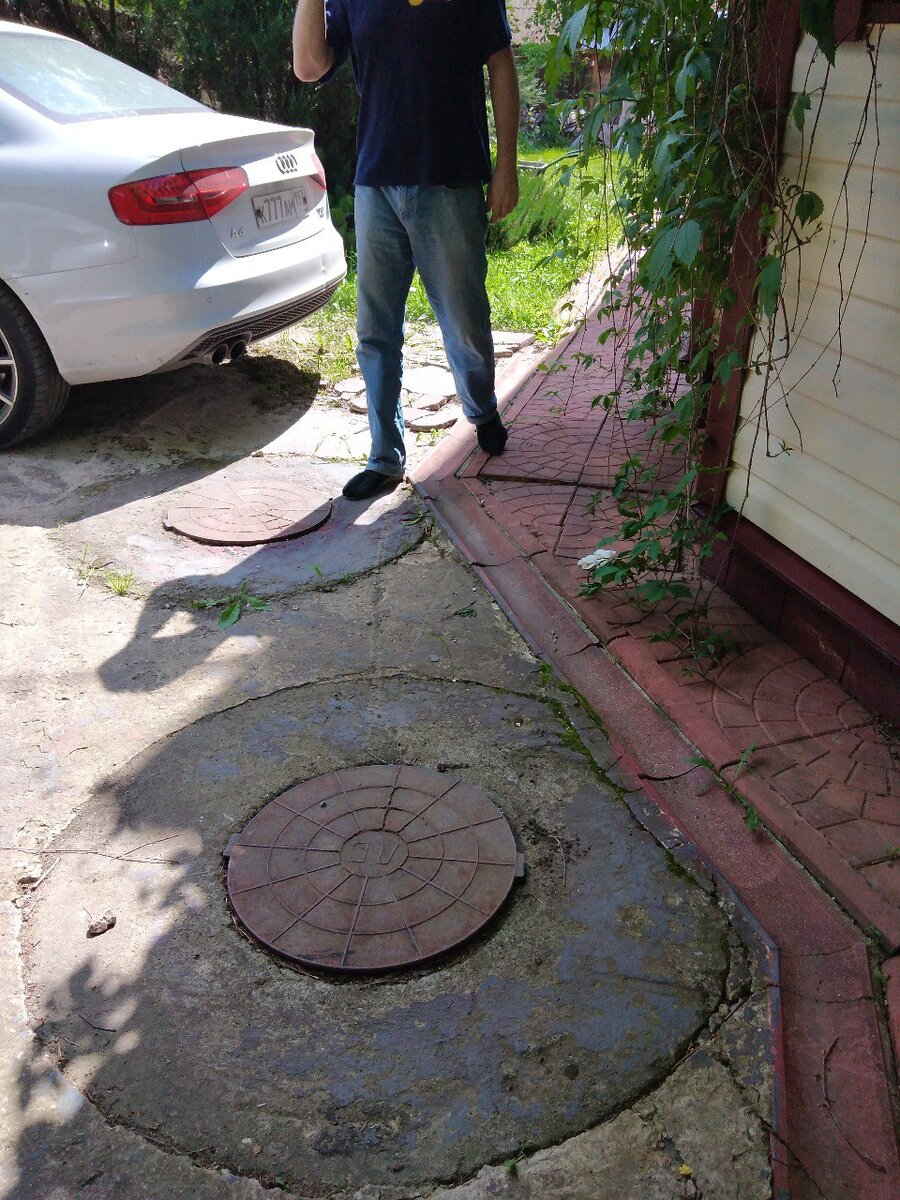 Ремонт септика из бетонных колец. Аэрационный септик с монтажом в ...