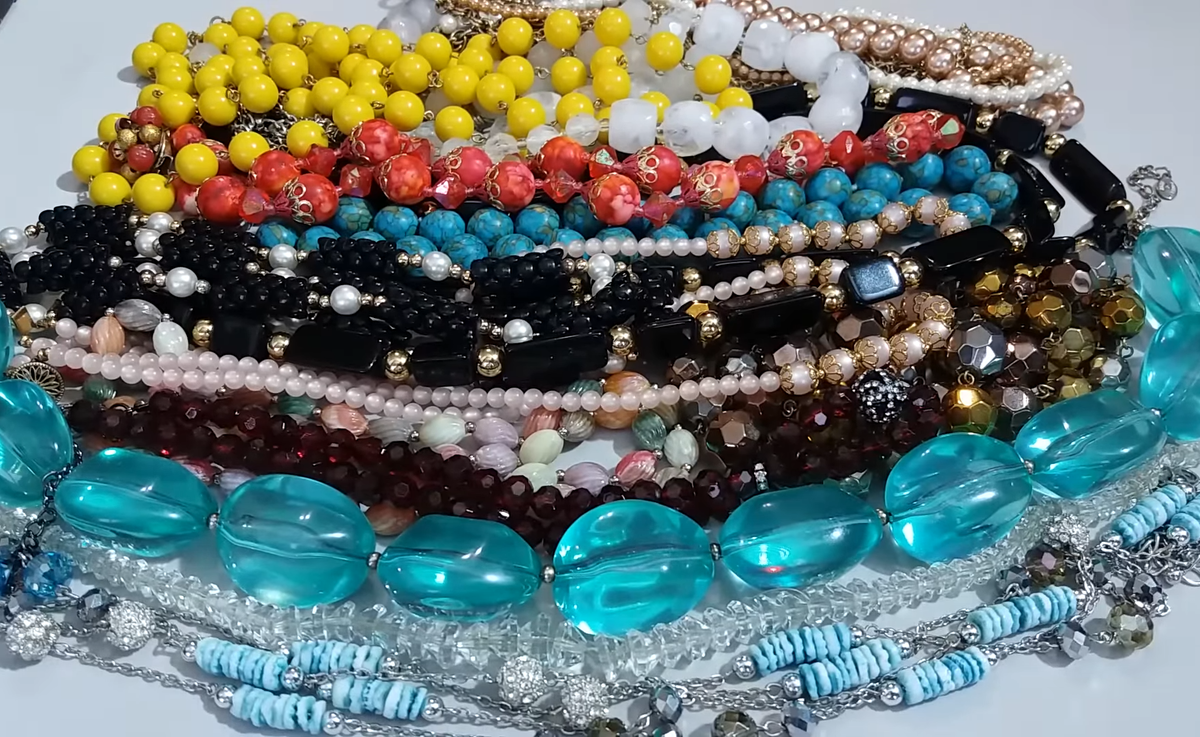 Моя коллекция бус часть 1