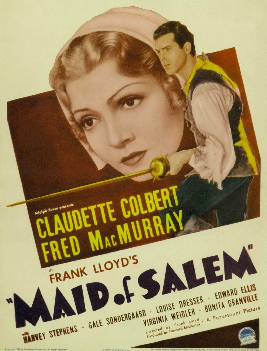 Фильм "Девушка из Салема" (1937)