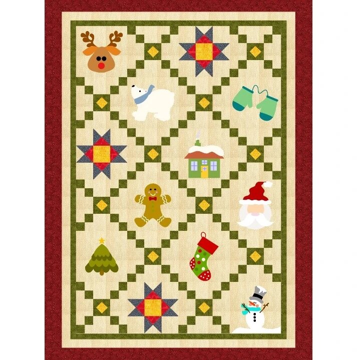 Шью зимнее лоскутное покрывало. Часть 8. Готовое покрывало. | Пэчворк и ...