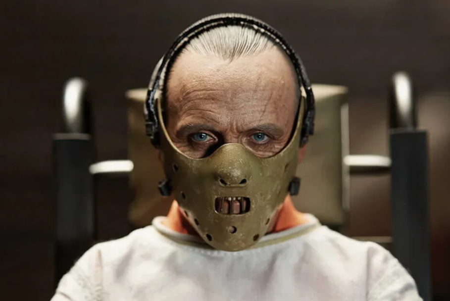 Энтони Хопкинс в фильме "Молчание ягнят"