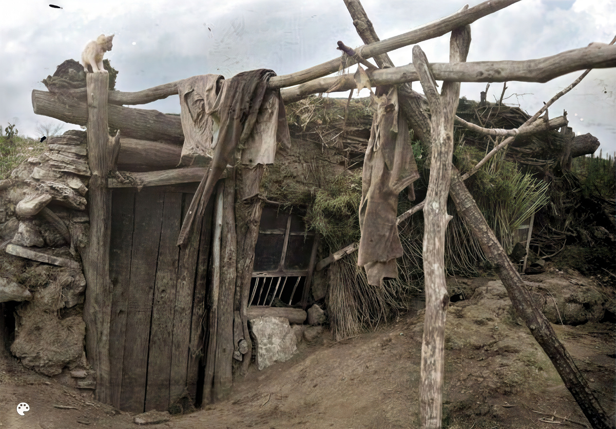 Жилище местных жителей