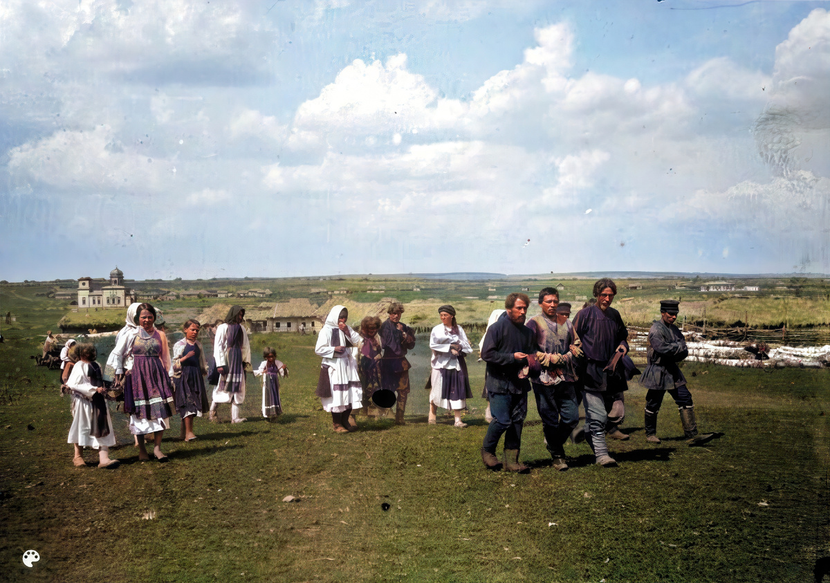 Мобилизованные после посещения церкви