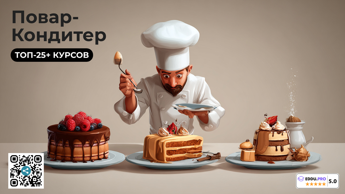 Лучшие онлайн-курсы повара-кондитера с сертификатом