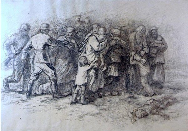 Расправа над населением.