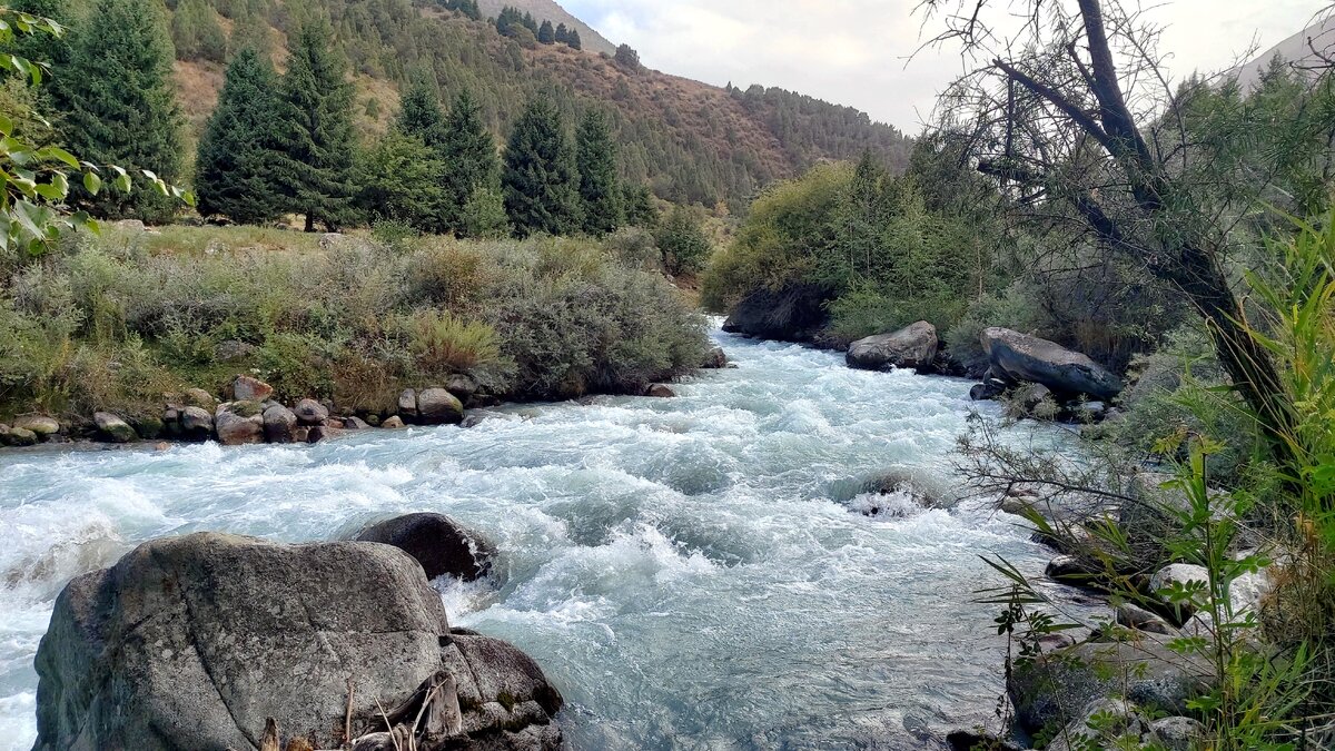 Ала- Арчинское ущелье, река Ала- Арча