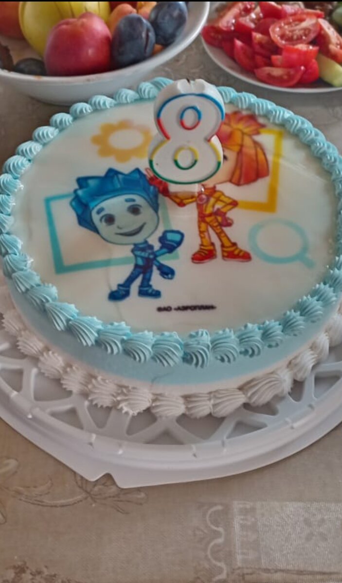 Торт на день рождения 