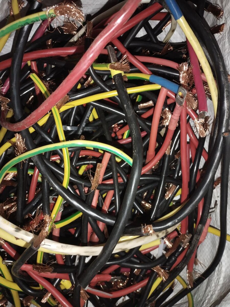 Кабель в изоляции - прием, вывоз, демонтаж.