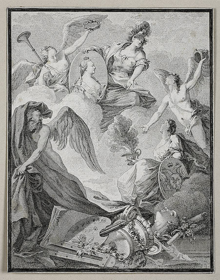 Апофеоз Екатерины II (неизвестный художник, начало XIX в.)