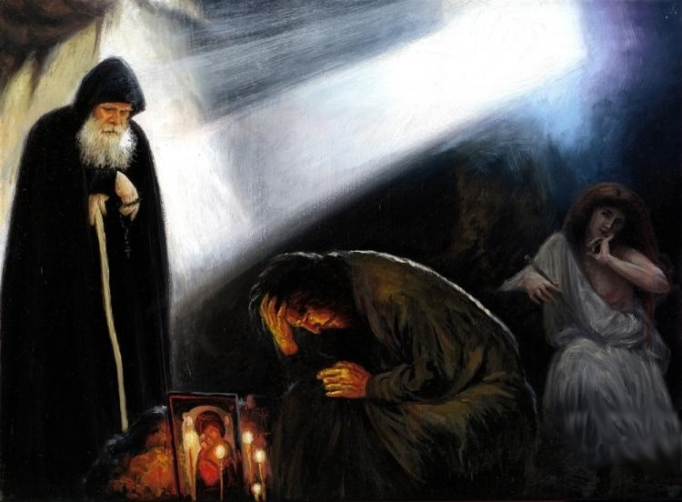 Виктор Арсени. Покаяние инока