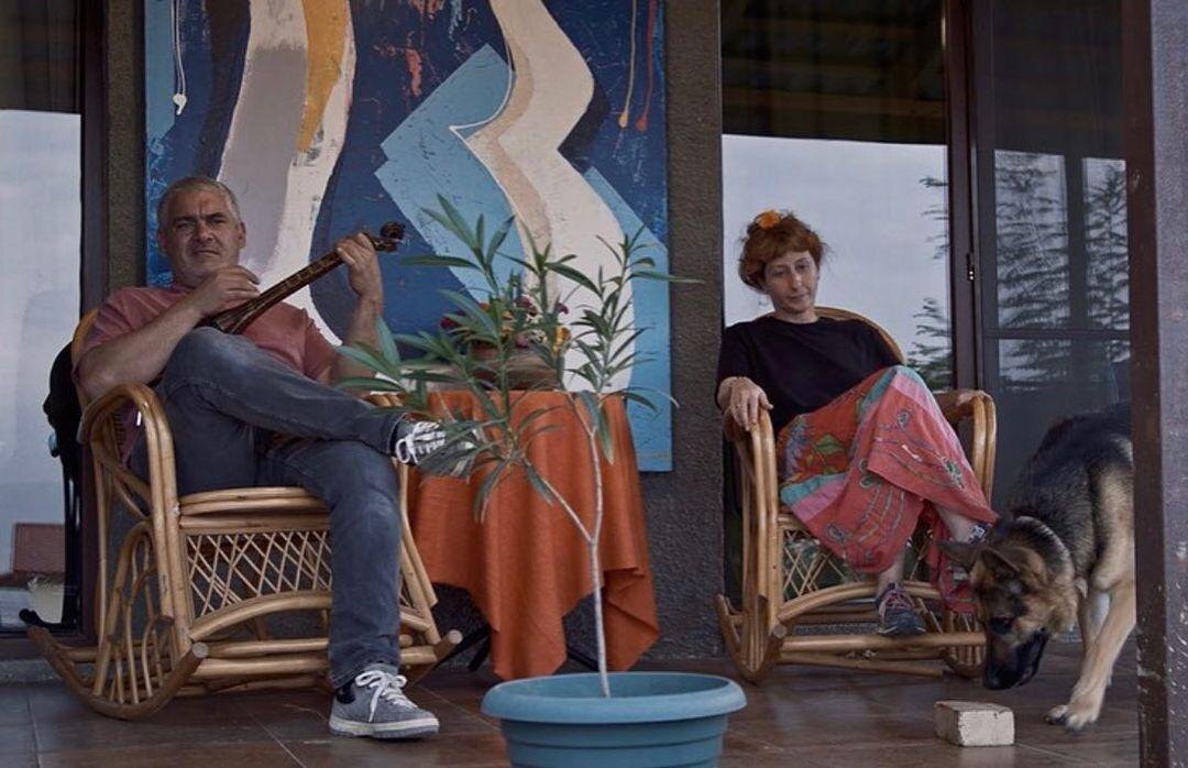 Ниаз Диасамидзе и его супруга Майя Геловани