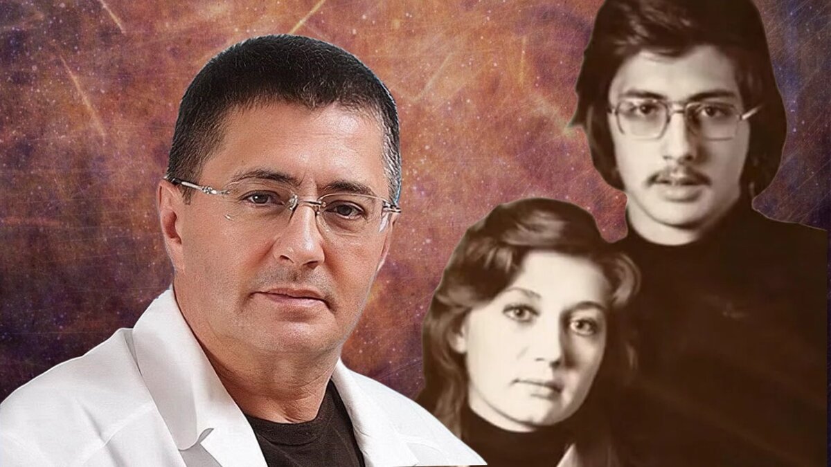 Александр Мясников с  женой Натальей в молодости