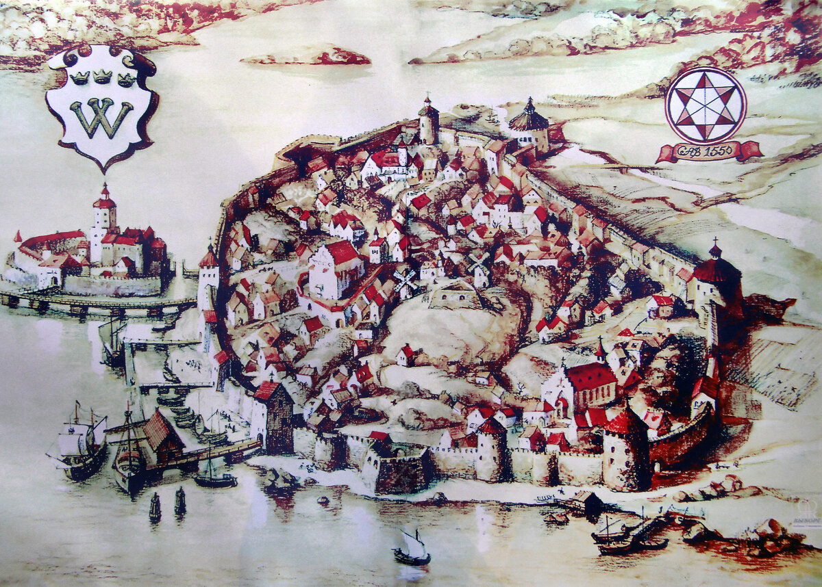 Выборг в 1550-1560 годах