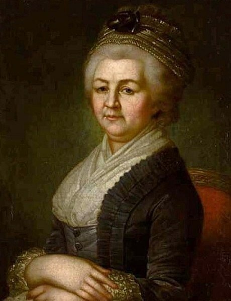 Марья Саввишна Перекусихина – фрейлина Екатерины II (ок. 1791-1800 гг., Эрмитаж) // Источник: Wikimedia Commons (Public Domain) https://commons.wikimedia.org/wiki/File:M.S.Perekoussikhine.jpg