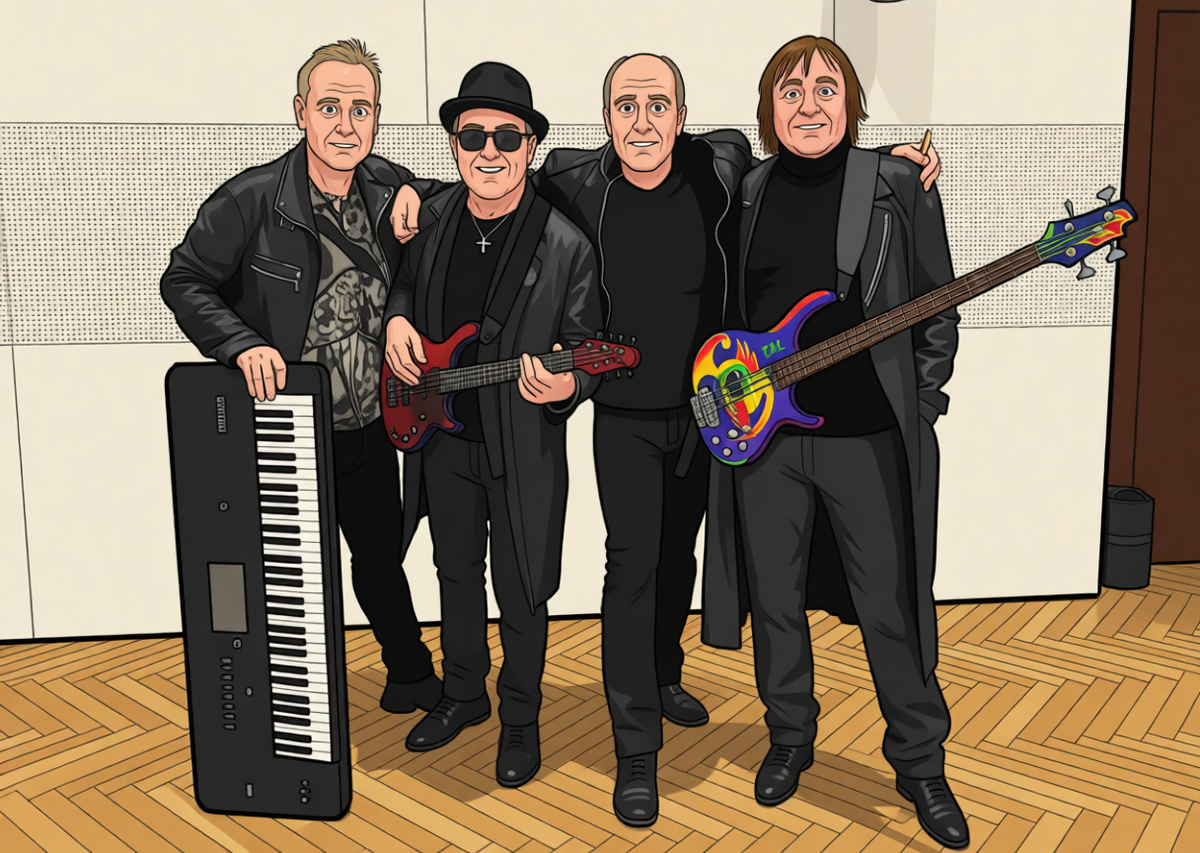 иллюстрация участников группы (ИИ генерация)