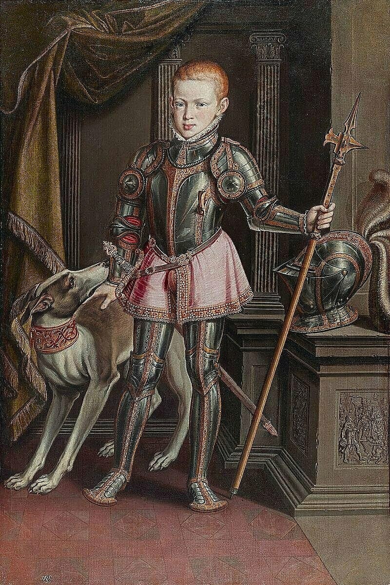 король Португалии Себастьян 1562 г.