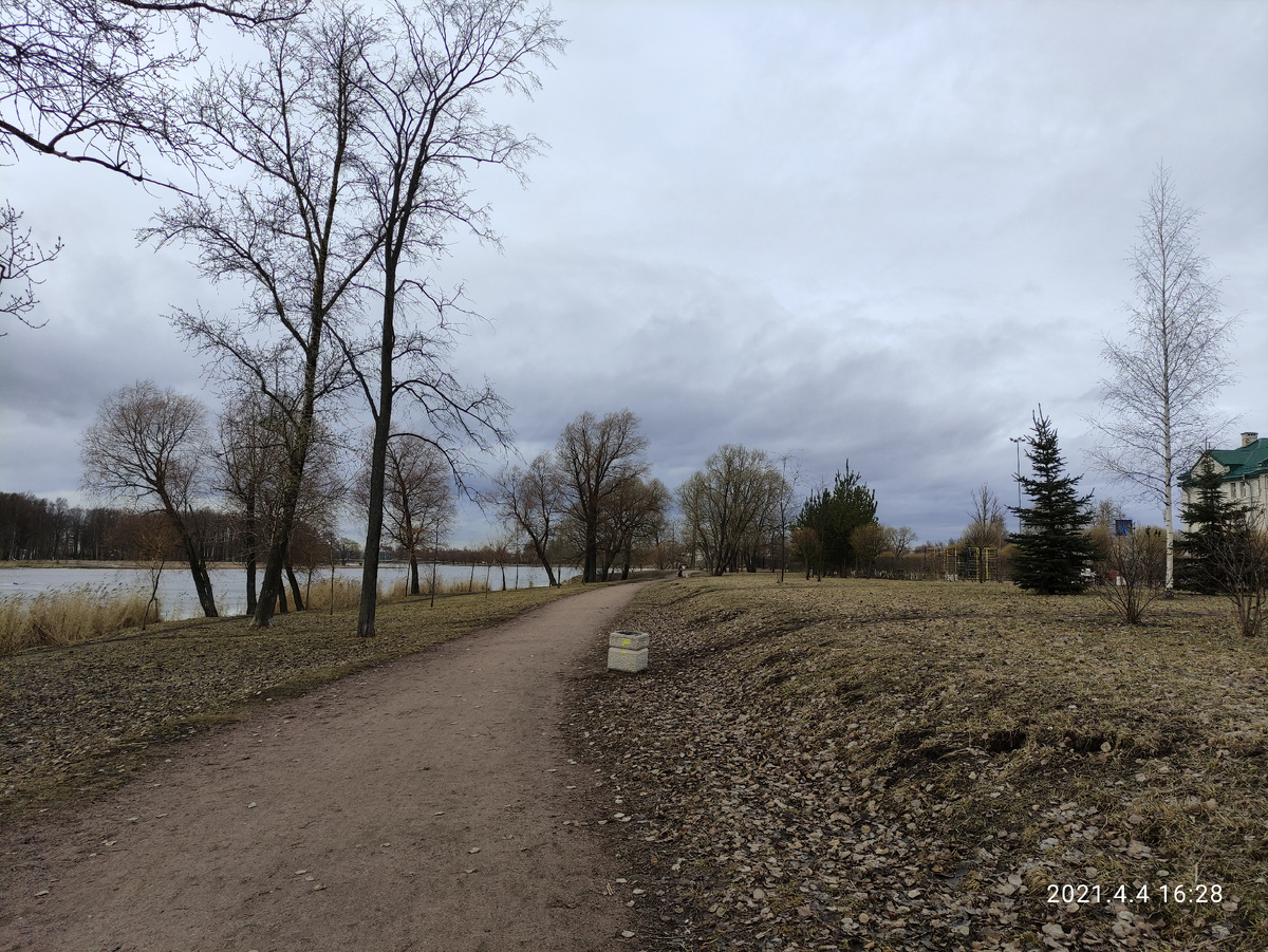 Колпино. Ижорский пруд