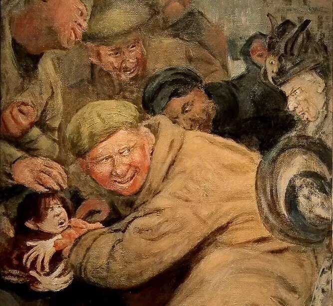 "Большевики. Солдаты Троцкого отнимают у мальчика хлеб» — картина русского художника Ильи Репина, написанная им в 1918 году.