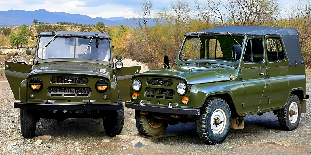 Чем армейский УАЗ-469 кардинально отличается от гражданской версии