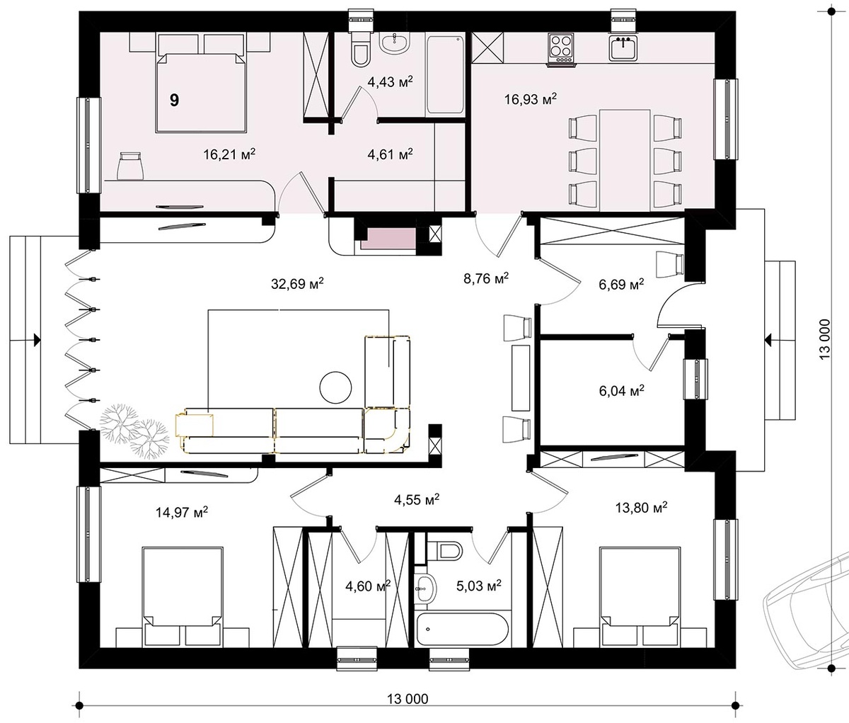 Можно изолировать кухню