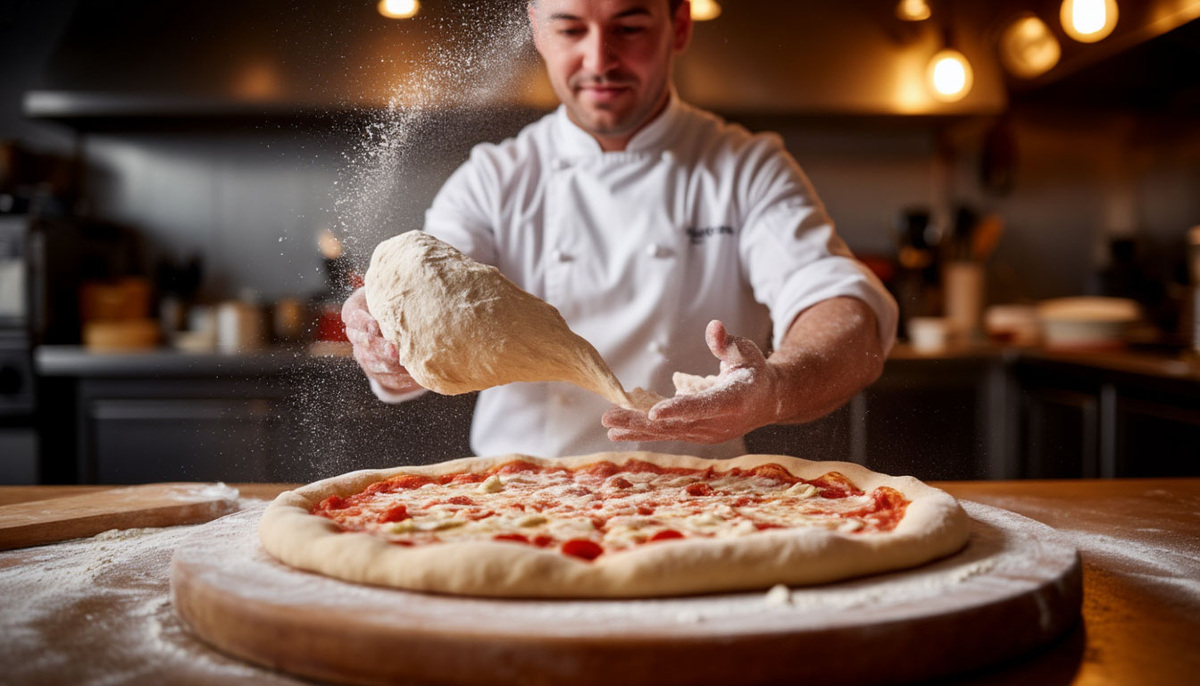 Научитесь подбрасывать тесто в воздух с помощью этого метода