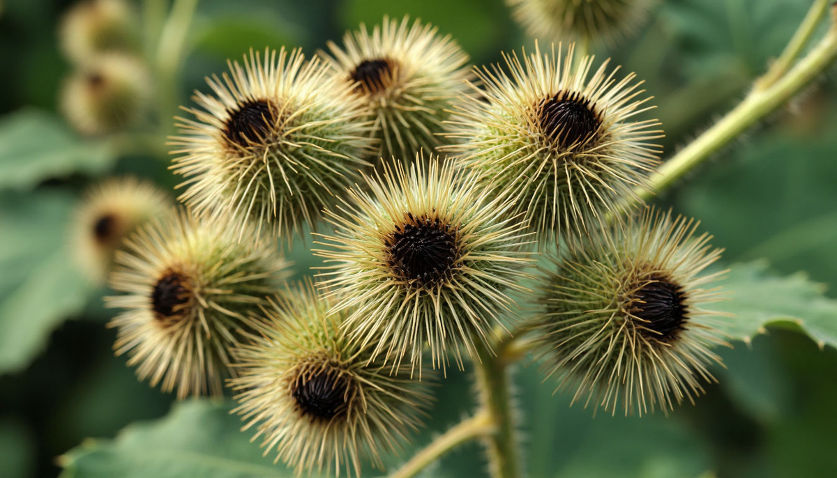 Природа придумала липучку задолго до человека