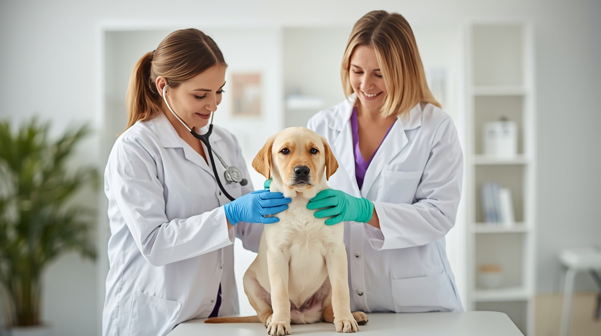 Вы можете приучить свою собаку лучше относиться к посещению ветеринара