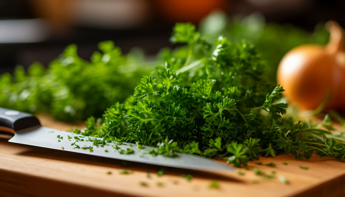 Узнайте как сделать нарезанную петрушку идеальной