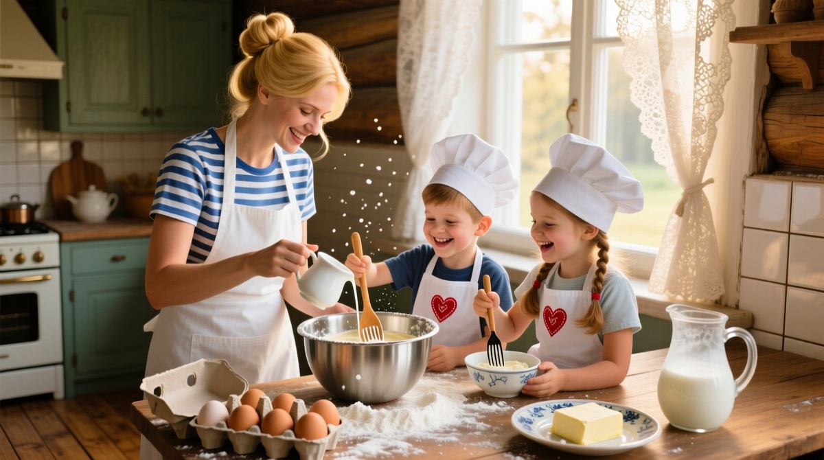 Шеф, принесите десерт — и детский смех в придачу!