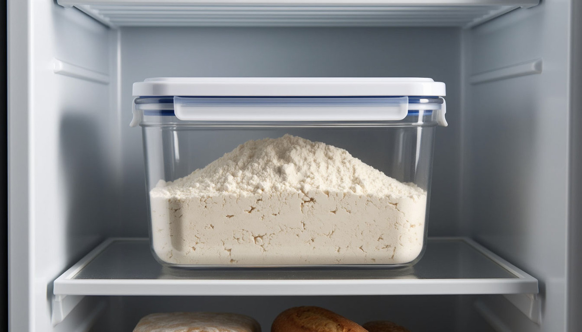 Влага — враг муки даже в холодильнике. Берегись!